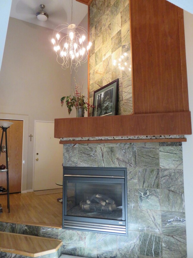 Gas fireplace