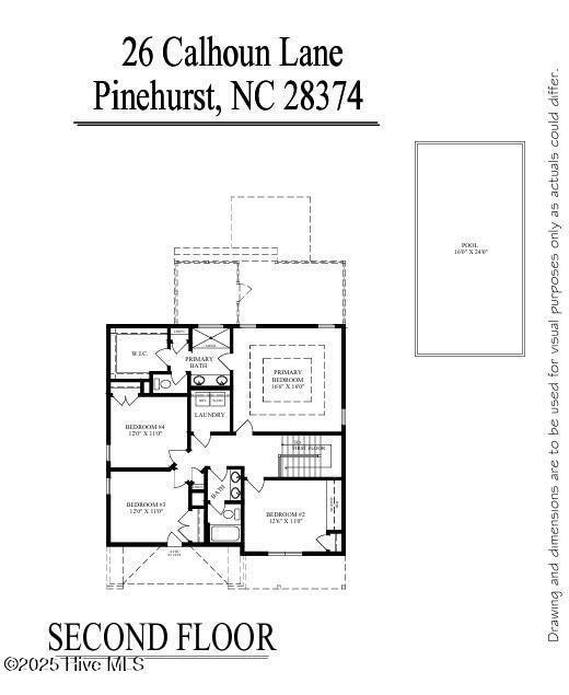 Floor plan - upstairs