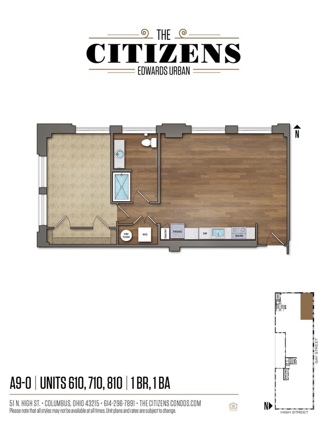 51 N High Street #10 floor plan