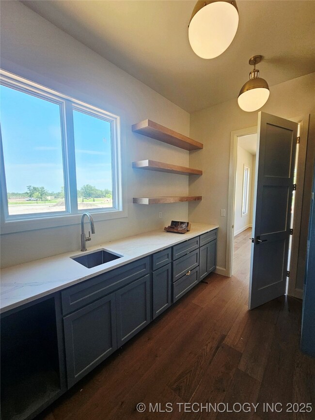 Walk-in butler pantry
