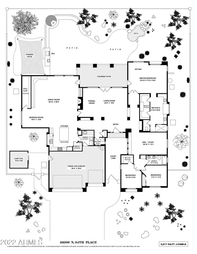 33566 North 64th Place - Floor Plan