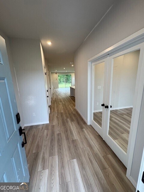 Front Hallway Looking into Office