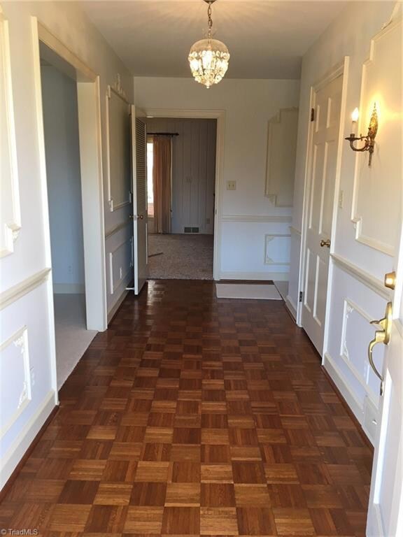 Foyer when you enter the home.