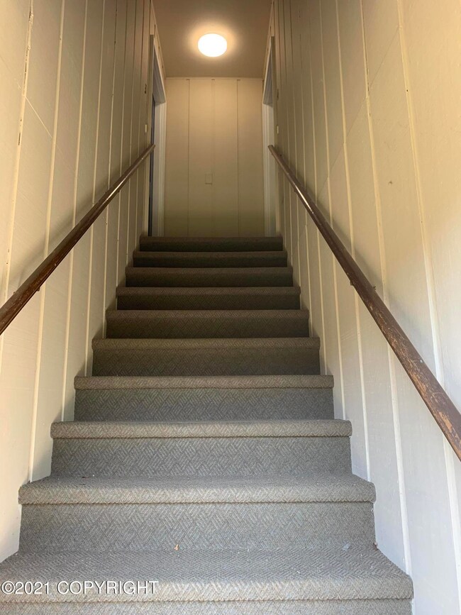 Stairs to upper units