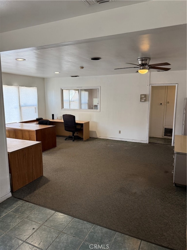 Front area currently being used as an office