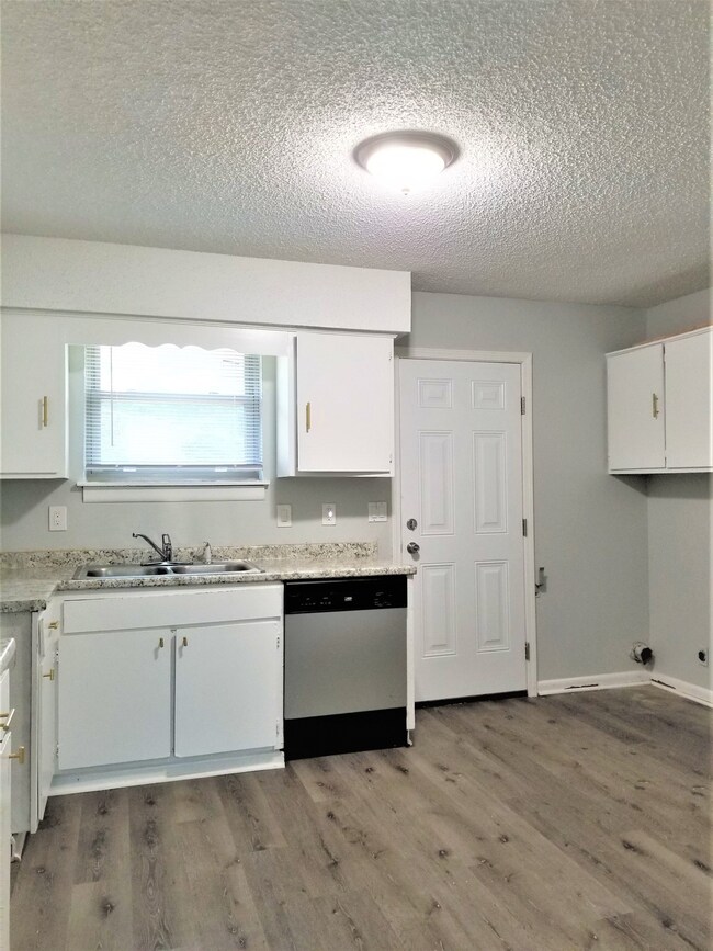 Back door to patio area