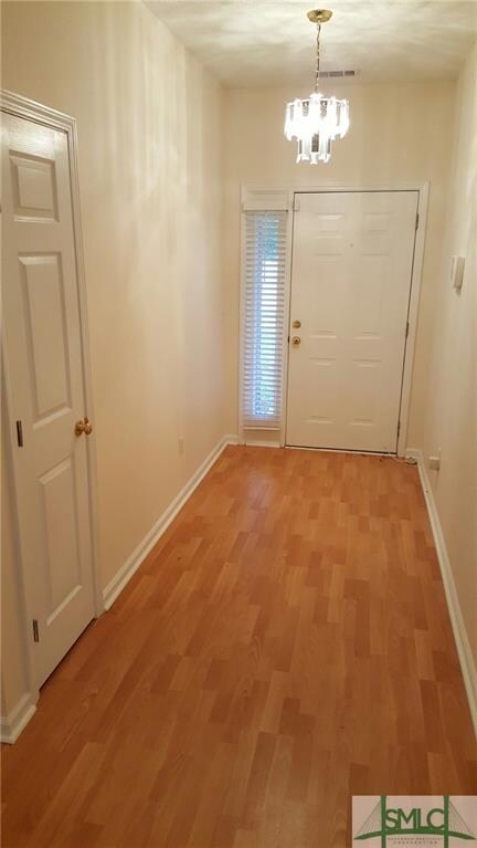 Foyer at front of house.
