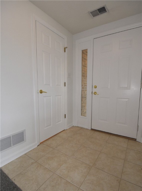Entry with Powder Room