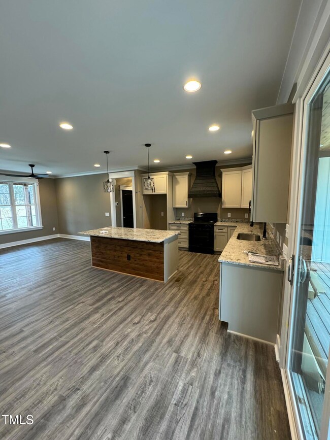 Open main living concept