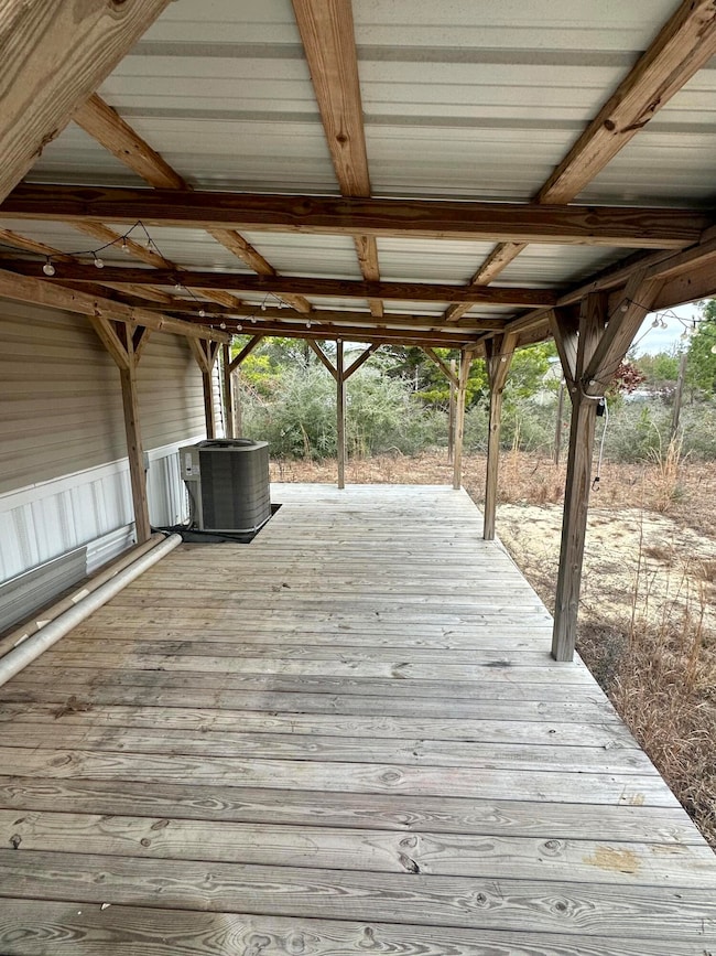 Covered Back Porch