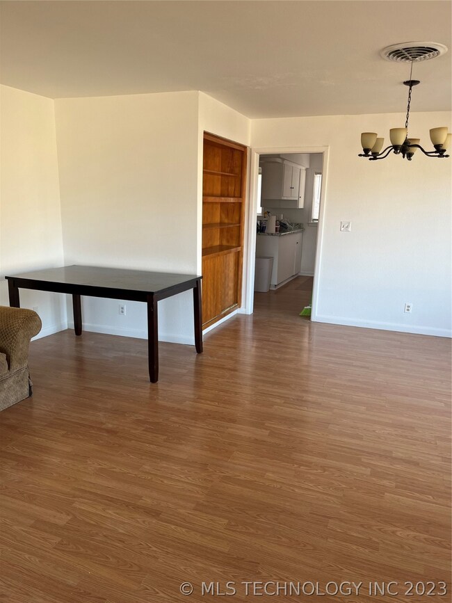Living room looking east