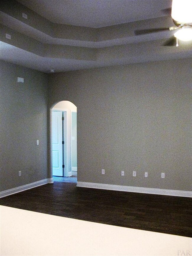 Here's a view from living room toward front hall.