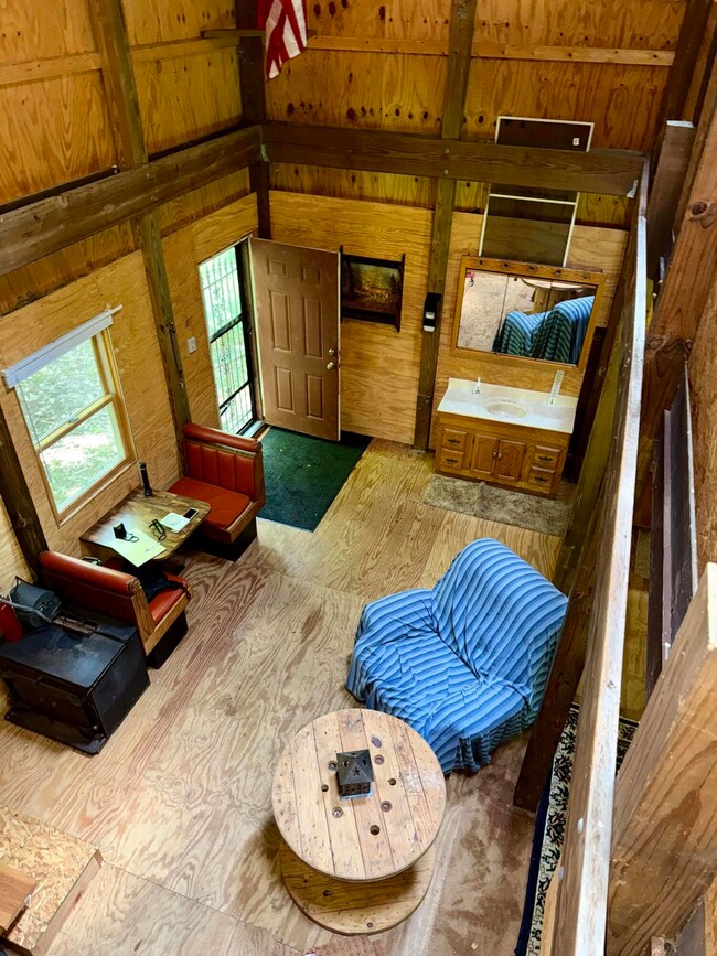 View from loft in barn