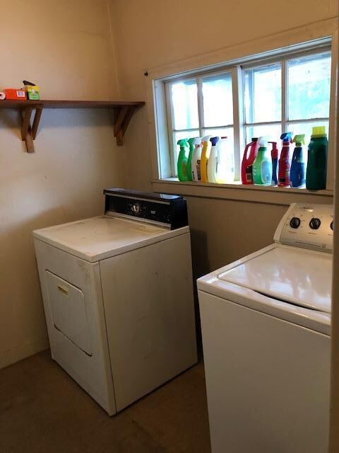 Laundry area