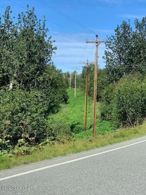 Overhead Utility ELectric goes through p