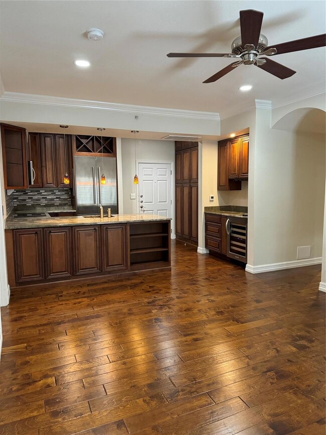 Kitchen and Living Area