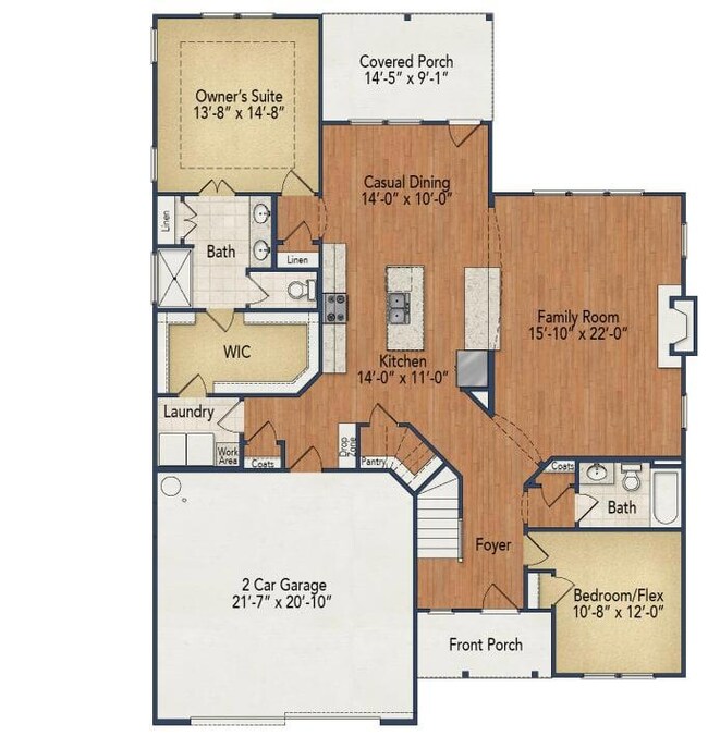 Lot 94 SF 1st floor