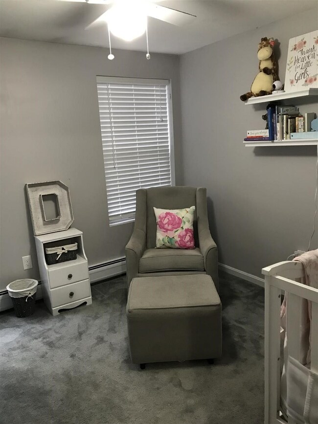 Very nice third bedroom. Plenty of light.