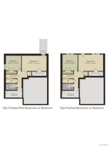 BASEMENT LEVEL - This home includes the finished w