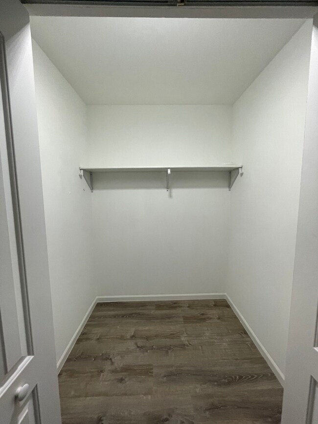 Huge closet in upper unit