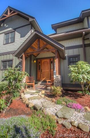 Welcoming front entry.
