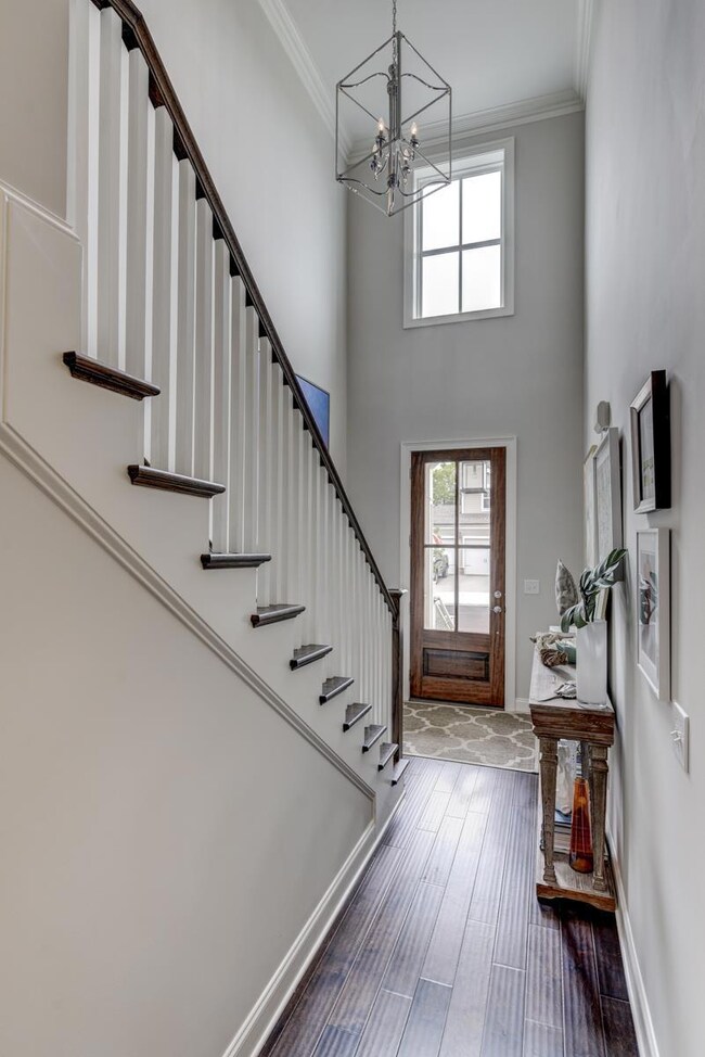 Soaring Ceilings in Entry Foyer