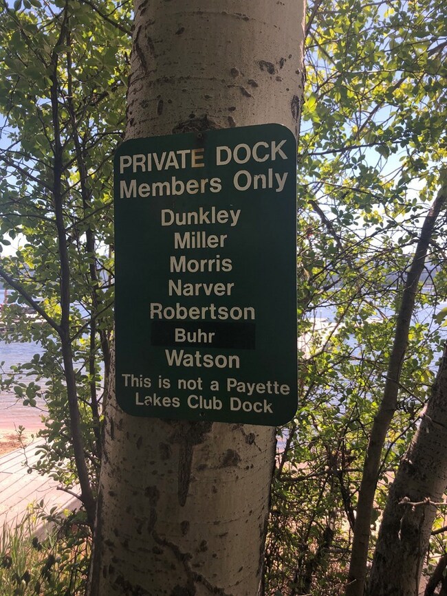 Private Dock on Lemonwood