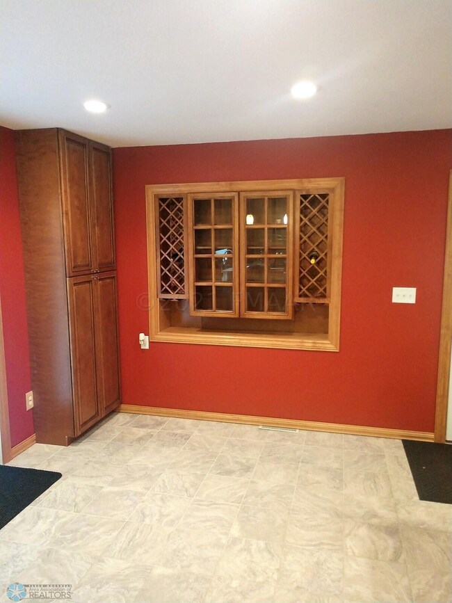Dining Room with Built in Wine Rack - Hu