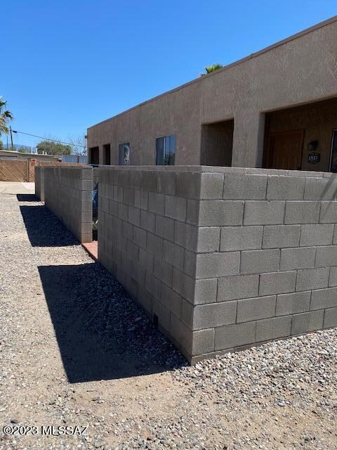 enclosed front patios