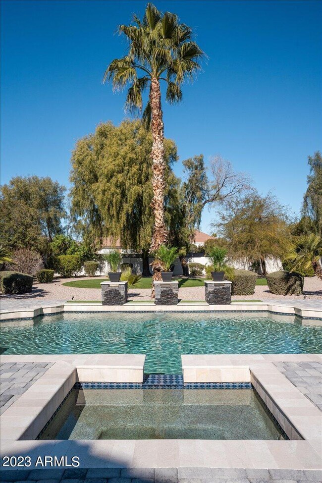 Pool & spa close-up