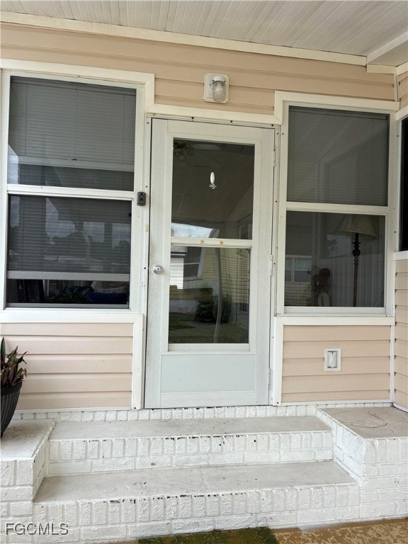 Entrance to property