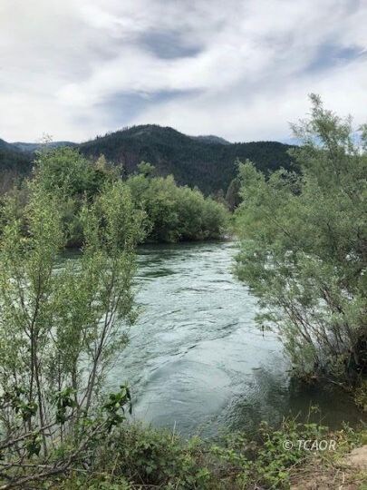 River looking west