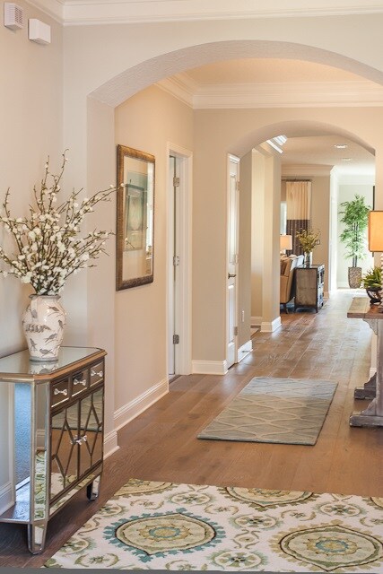 Image is of Capri model home