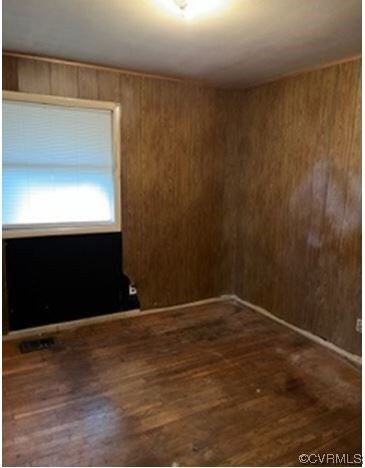 Bedroom 2 featuring  hardwood flooring.