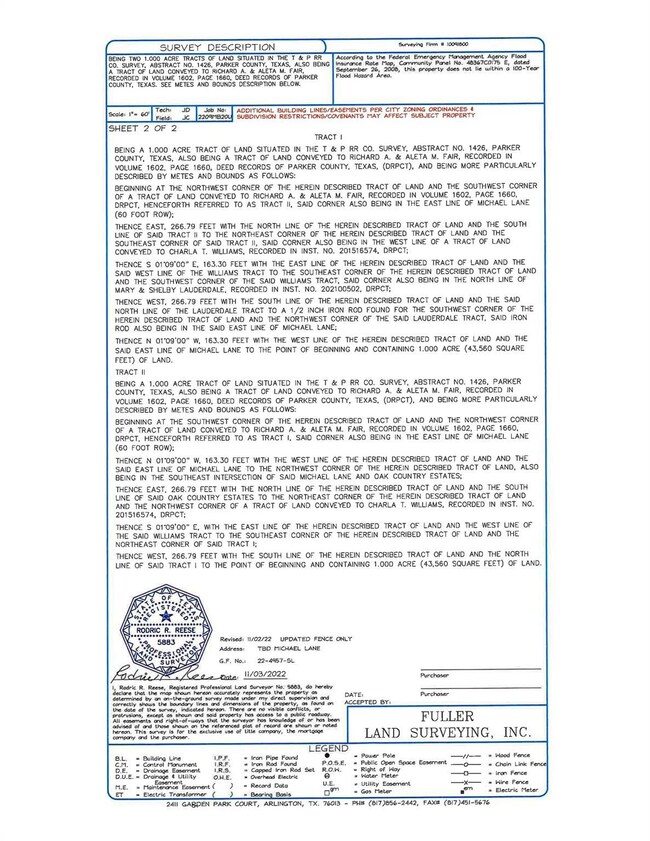 TBD Michael Ln, Weatherford, TX 76085 - photo 2