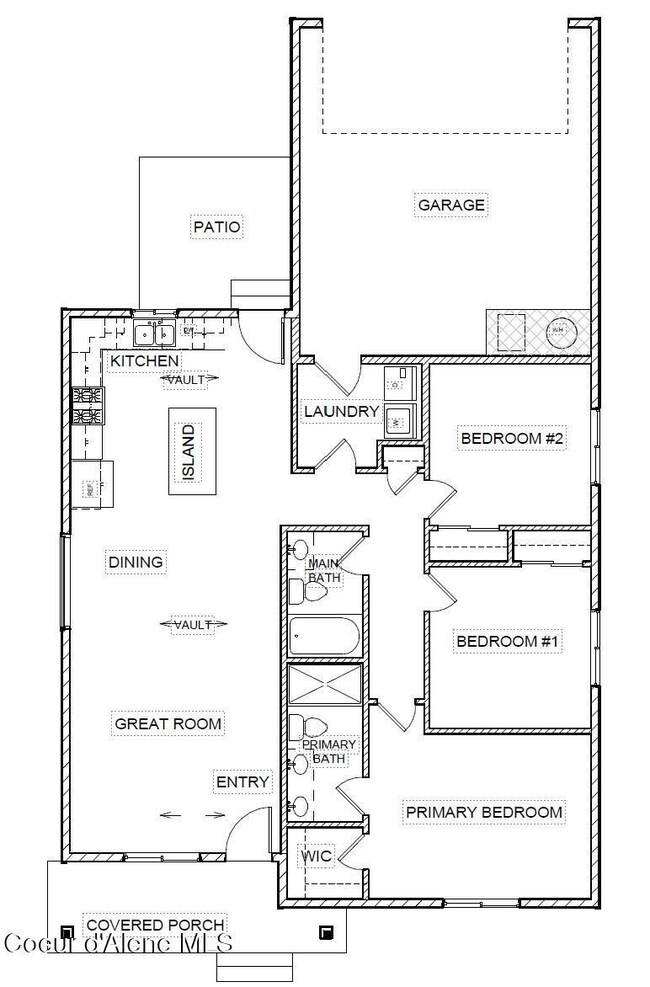 3 Lochsa floor plan