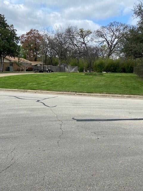 just over 1/3 acre size lot
