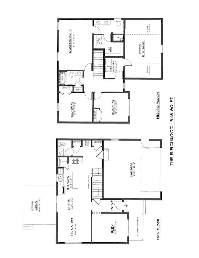 Birchwood floor plan