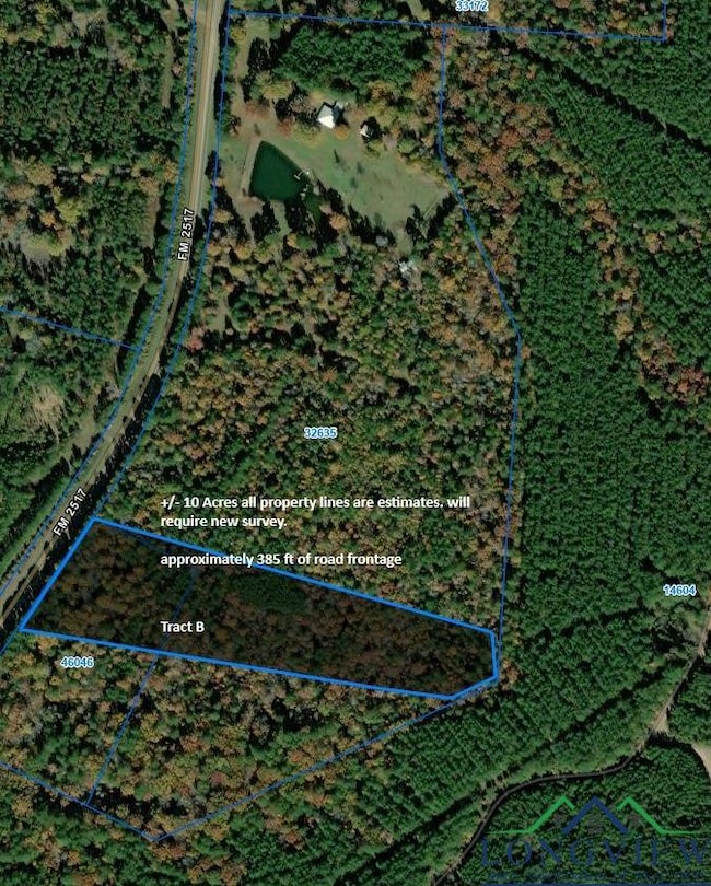 Map / location featuring property boundaries highlighted
