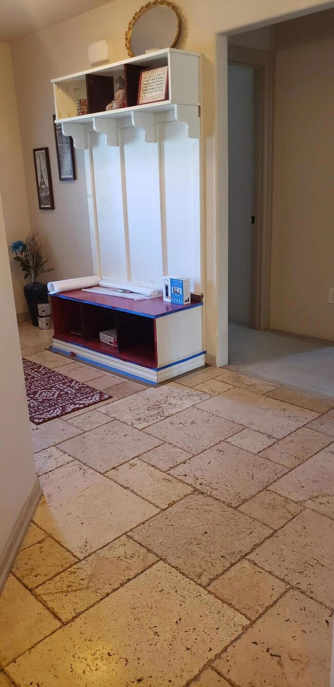 Tile entry way