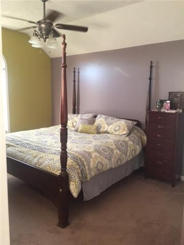 Master Bedroom with adjoining bathroom