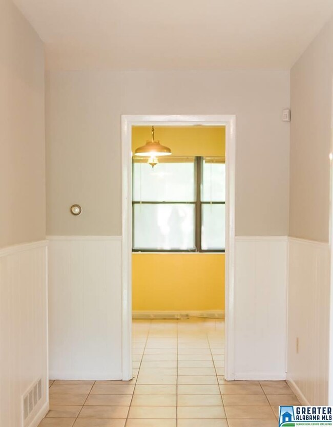 Front door looking into kitchen.