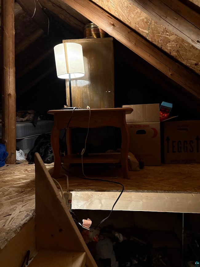 View of attic