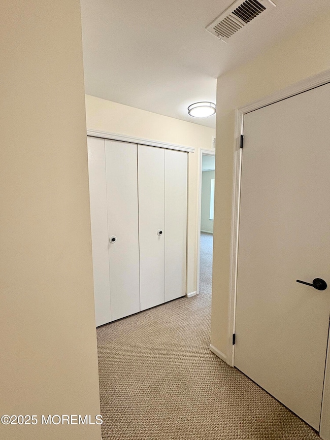 Hall w laundry light on