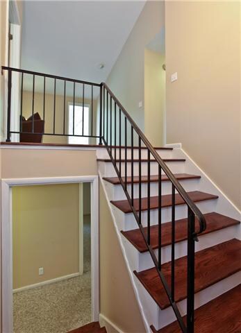 Stairs at entry
