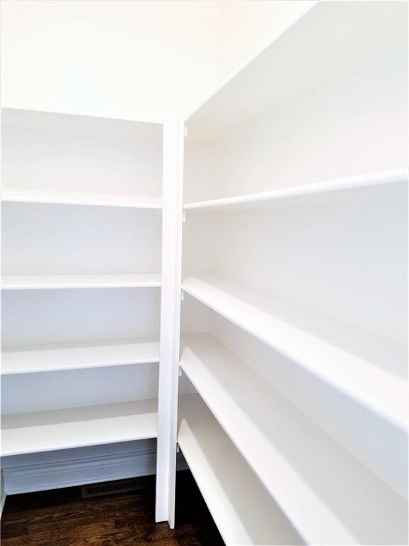 Walk In Pantry. Picture is of Actual Home.