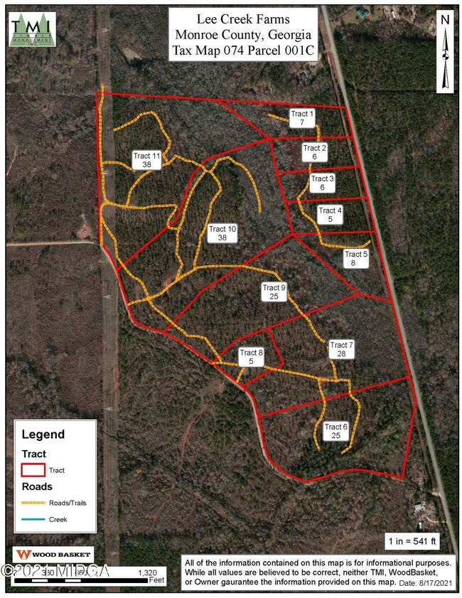 Lee Creek Farms aerial 1