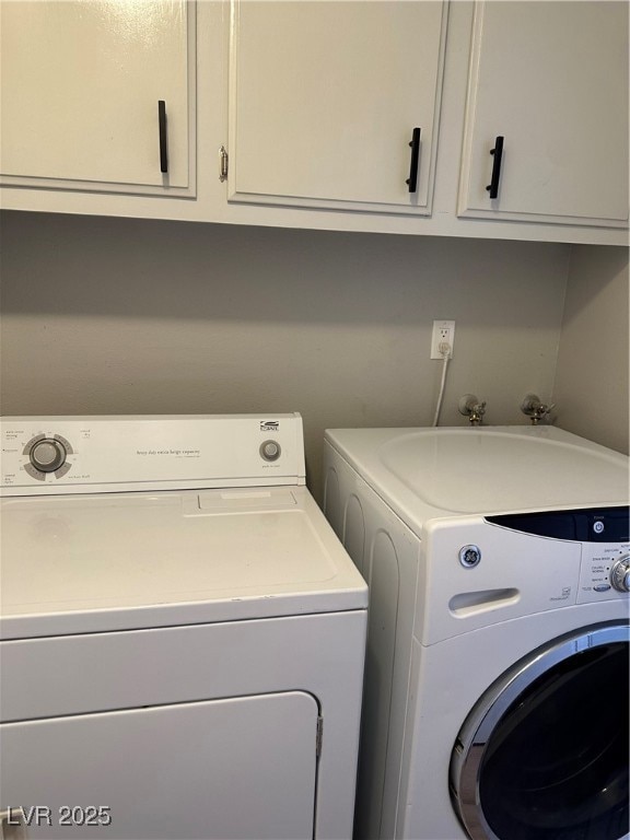 Washroom with independent washer and dryer and cab
