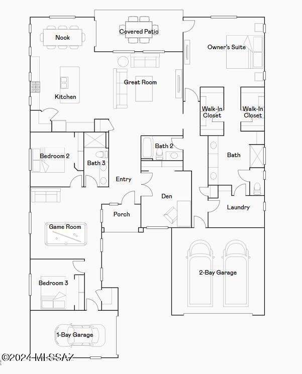 Aurora A/B Floorplan