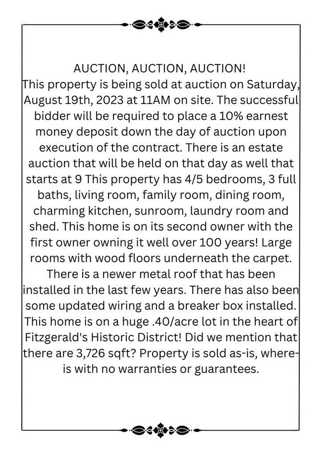 323 S Lee St, Fitzgerald, GA 31750 - photo 2